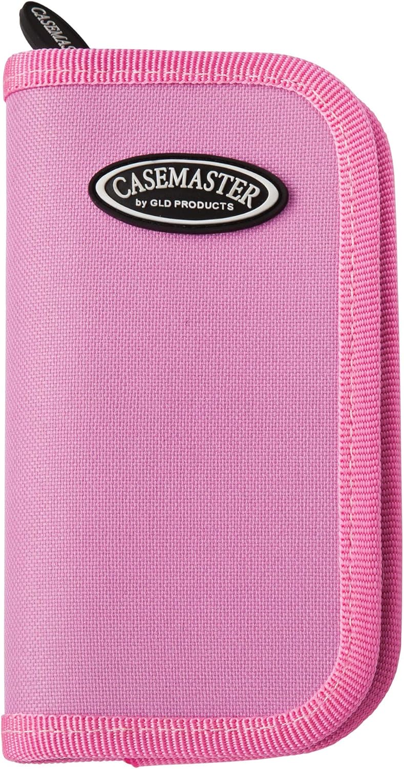 Casemaster Deluxe Aufbewahrungstasche für 6 Darts, Nylon Pink, Pink