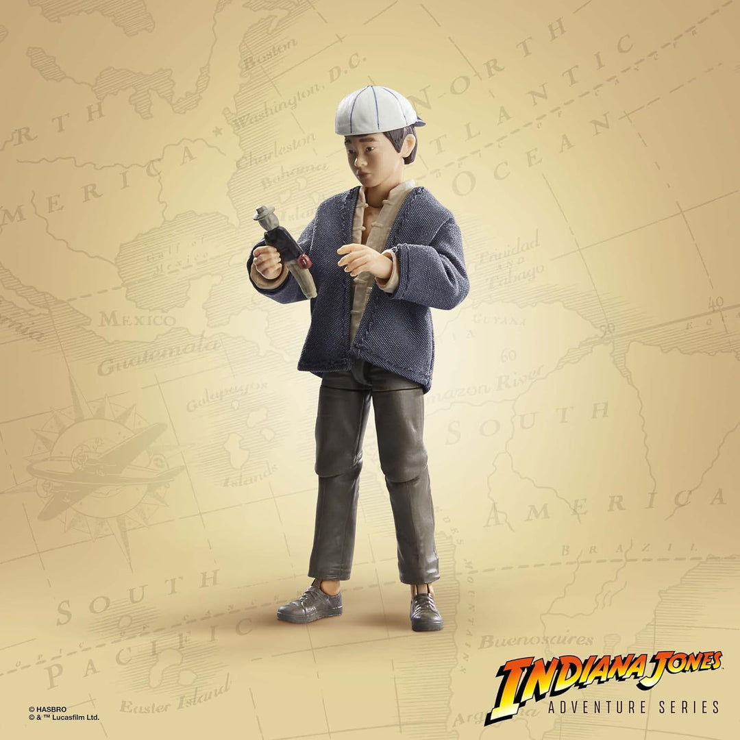 Hasbro Indiana Jones und der Tempel des Todes Adventure Series Shorty, 15 cm grosse Indiana Jones Ac