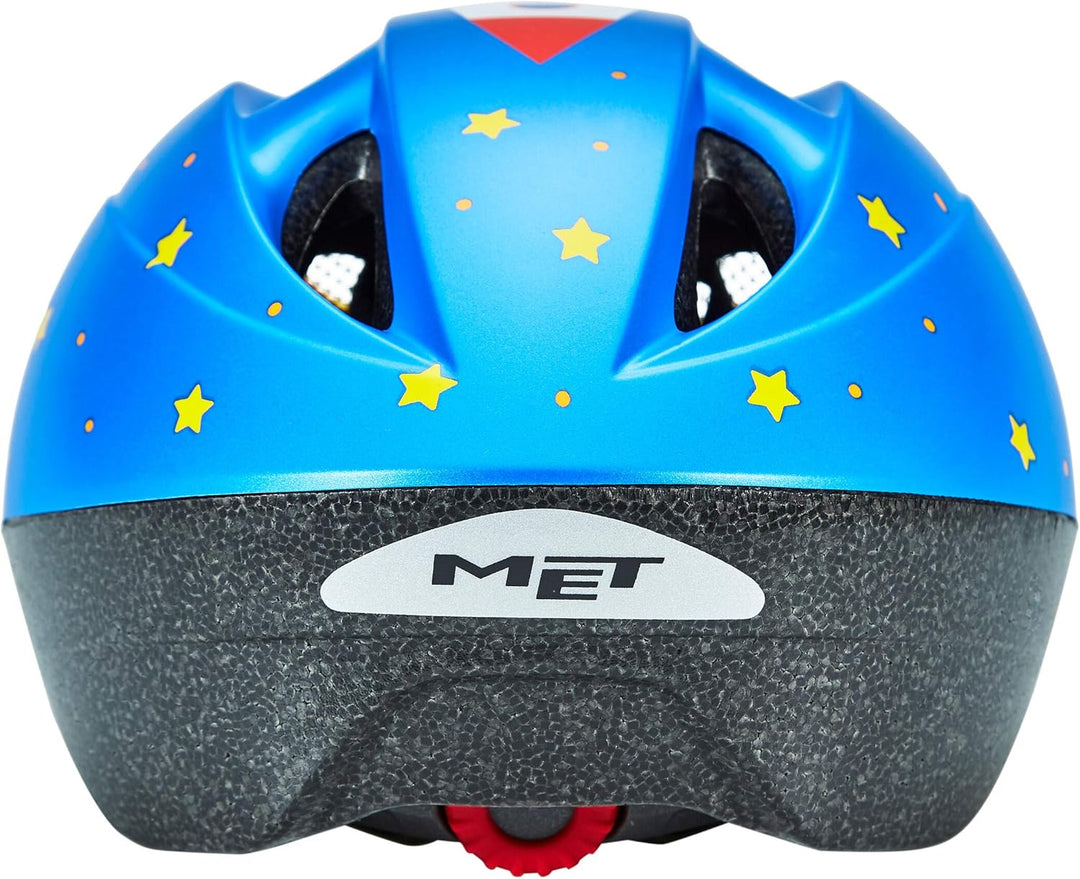 MET Kinder Helm Buddy S 46-53 Blau (Blau), S 46-53 Blau (Blau)