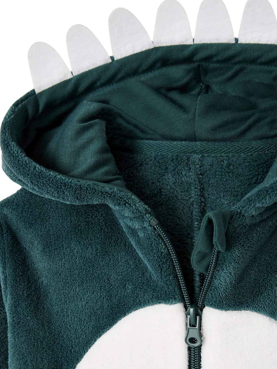 Vertbaudet Plüsch-Overall, Onesie Dinosaurier Vert 86, Vert 86