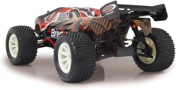 JAMARA 59738 Brecter Truggy 1:10 4WD NiMh 2,4GHz LED-spritzwassergeschützt, Differential/Welle/Achse