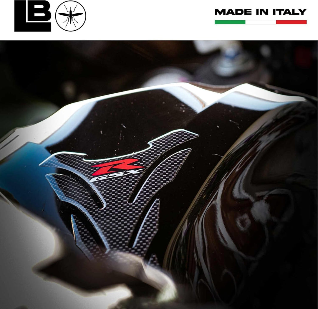labelbike - 3D Aufkleber Motorrad Tankpad Schutz und Dekoration aus Harz kompatibel mit Suzuki GSX-R
