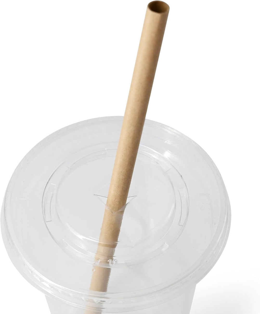 BIOZOYG Jumbo Papier Trinkhalme 23cm Strohhalm 8mm Ø I Trinkhalm biologisch abbaubar I braune Strohh