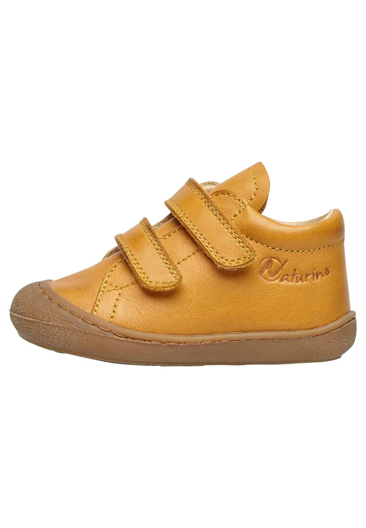 NATURINO Cocoon VL-Lauflernschuhe aus Leder, 17 EU Kürbis