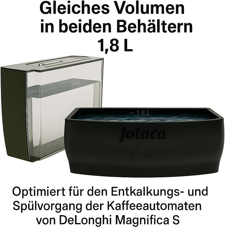 Entkalkungs- und Spülbehälter kompatibel mit DeLonghi ECAM (Magnifica - S), Magnifica - S