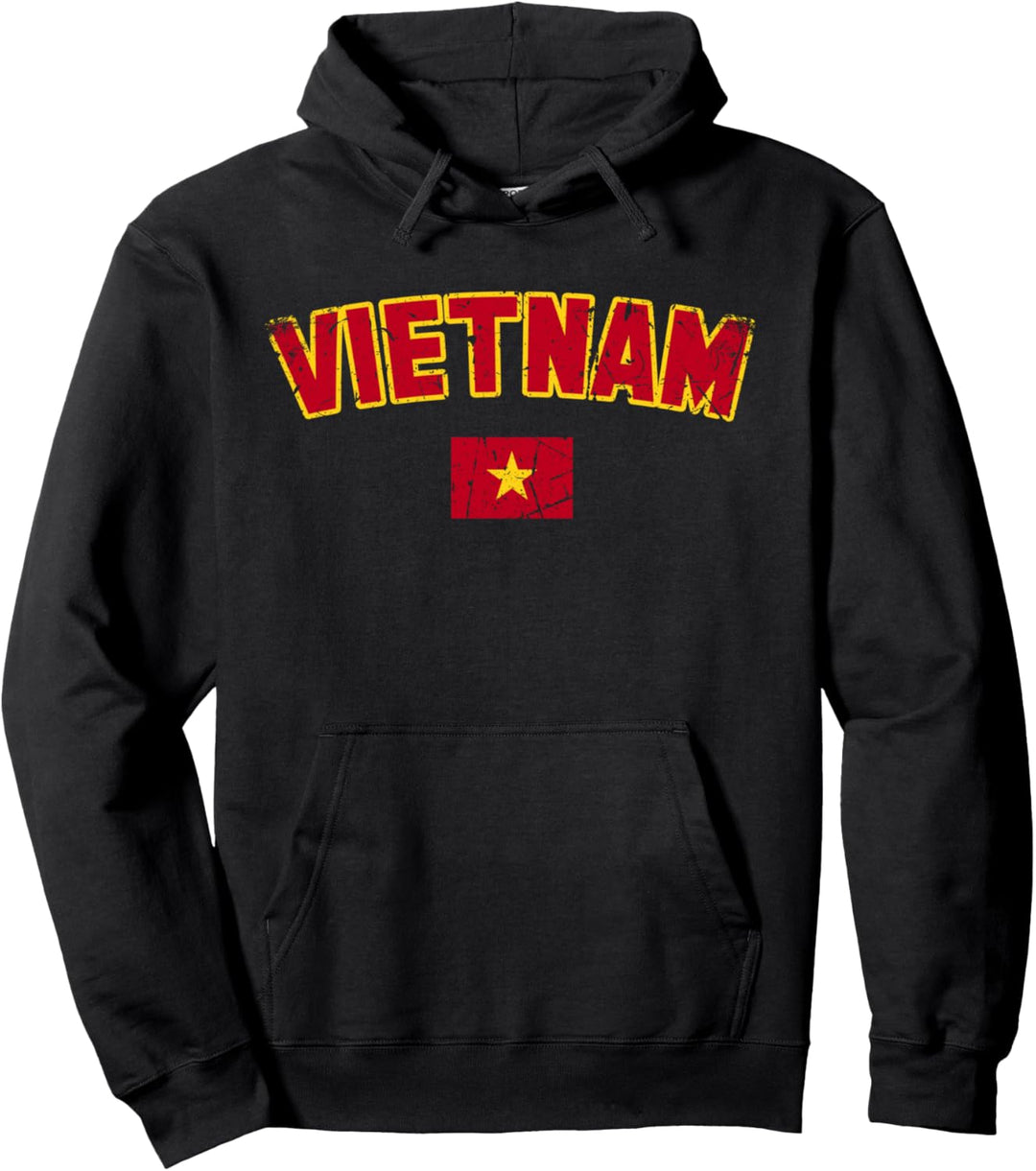 VIETNAM Flagge | Damen Herren Kinder VIETNAM Pullover Hoodie
