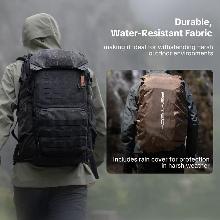 PGYTECH OneMo TAC Kamerarucksack 25L/35L, Wasserdicht Taktisch Fotorucksack Kompatibel mit DSLR/SLR/