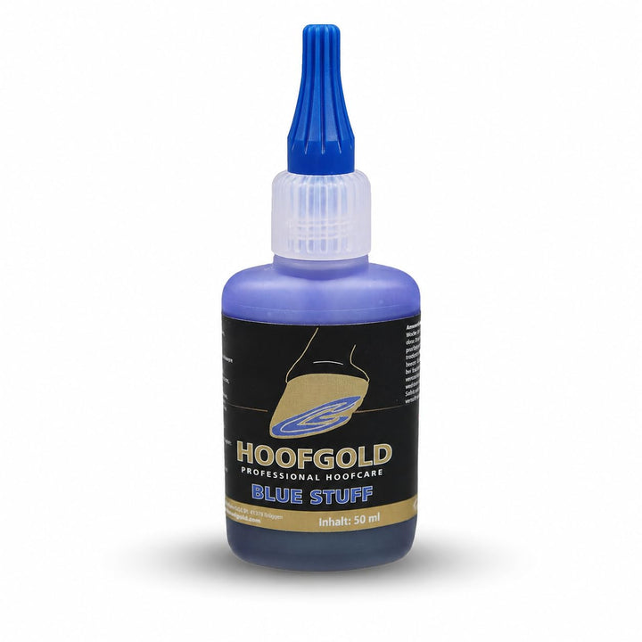 BlueStuff Hufpflegemittel 50 ml - Strahlfäule Pferd Mittel - schnelle Hilfe