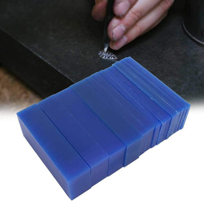 Blue Carving Wax, Jewellery Carving Wax Block, Professionelles Modellschmuckwerkzeug, Schmuckgravurz