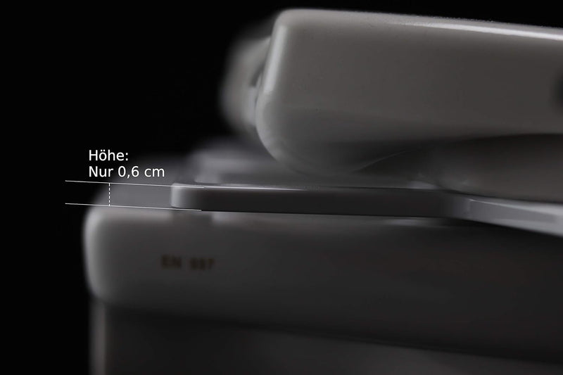 BisBro Deluxe Slim Bidet 2072 | Dusch-WC zur optimalen Intimpflege | Einfach unter dem Klodeckel ins