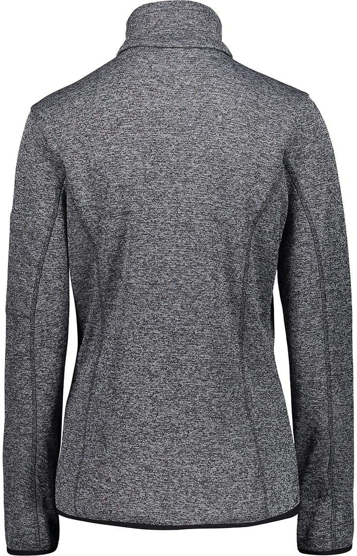 CMP Damen Knitted Mesh Jacke Fleecejacke Fleecepullover D34 Glacier-cemento, D34 Glacier-cemento
