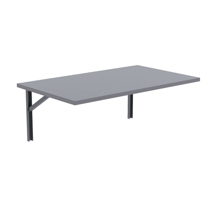 AKKE Klapptisch Wandklapptisch Esstisch - Klappbar Faltbar Platzsparend - Rechteckig - 90cm x 60cm -