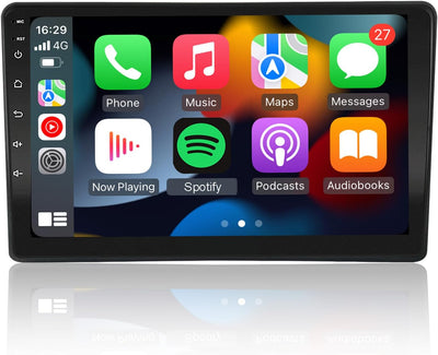 EZoneTronics Android 10.1 Autoradio Stereo für Audi A4 2002-2008 9 Zoll Touchscreen High Definition