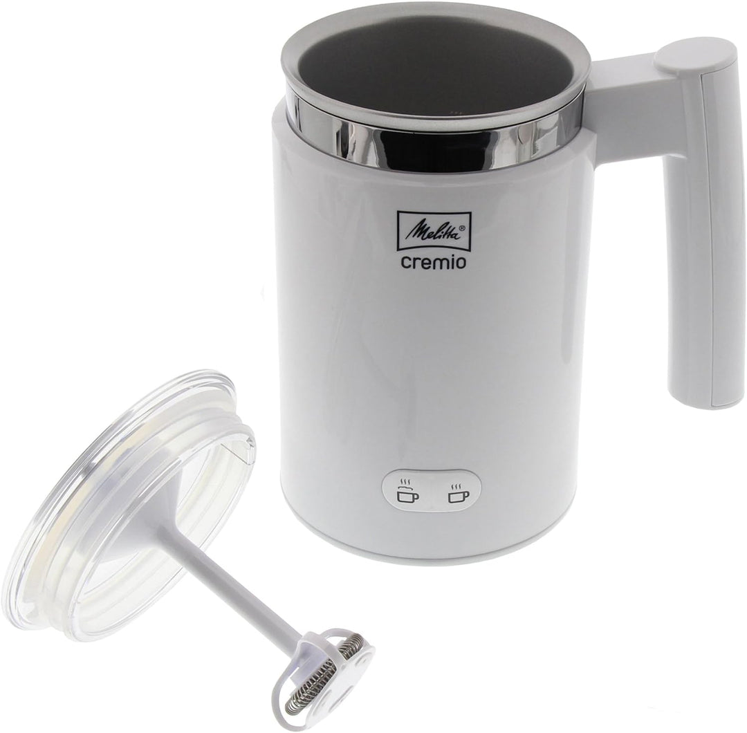 Melitta CREMIO 1014-01 Milchschäumer | Für kalte und warme Milch | Antihaftbeschichteter Behälter |