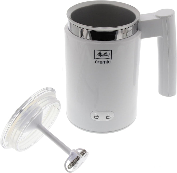 Melitta CREMIO 1014-01 Milchschäumer | Für kalte und warme Milch | Antihaftbeschichteter Behälter |