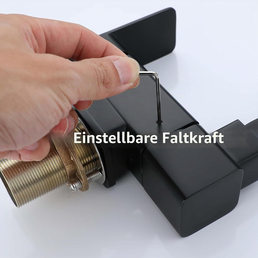 Vorfenster Küchenarmatur Aus 360° Verstellbarer-Wasserhahn Küche Mit 2 Strahlarten, 360° Drehbare Ar