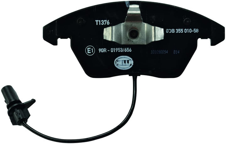 HELLA PAGID 8DB 355 010-581 Bremsbelagsatz - T1376 - Dicke/Stärke: 20.3mm - Bremssystem: Teves - mit