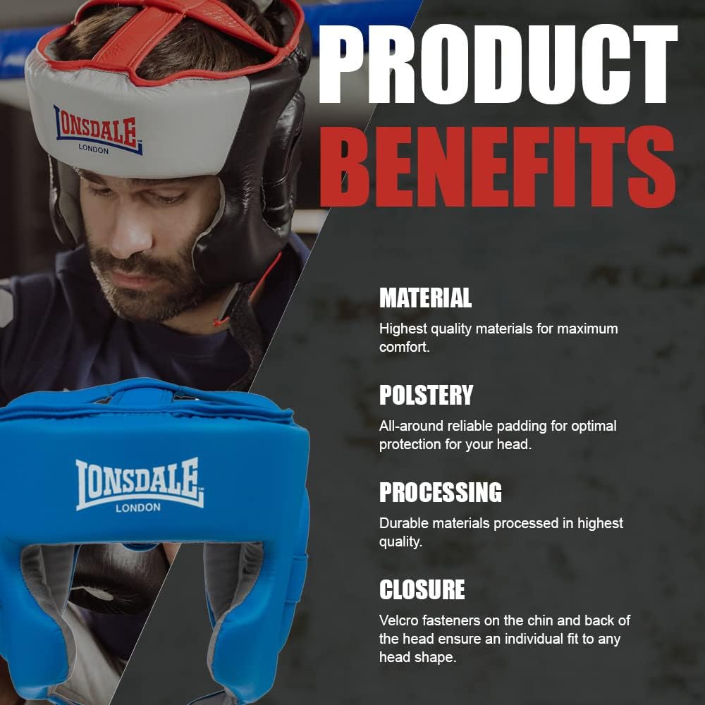Lonsdale Unisex-Adult Stanford Equipment L-XL Blue/White, L-XL Blue/White