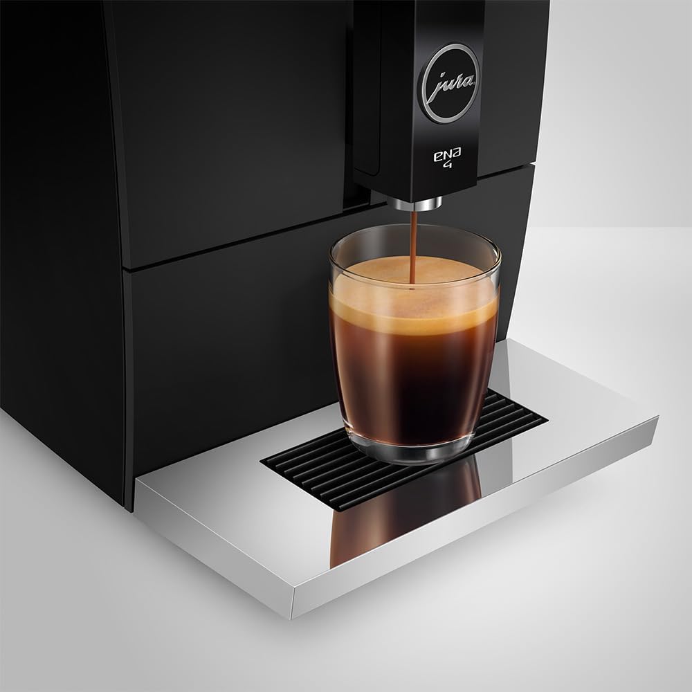 Jura Cafetera automática ENA 4, Schwarz, Schwarz