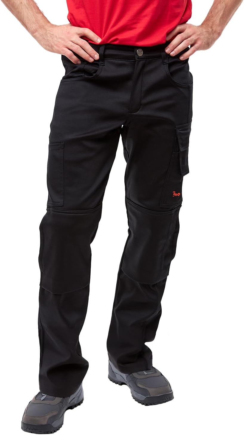 strongAnt Arbeitshose Herren Power Stretch Outdoorhose 50 Schwarz / Nylon 4 Wege Superstretch, 50 Sc