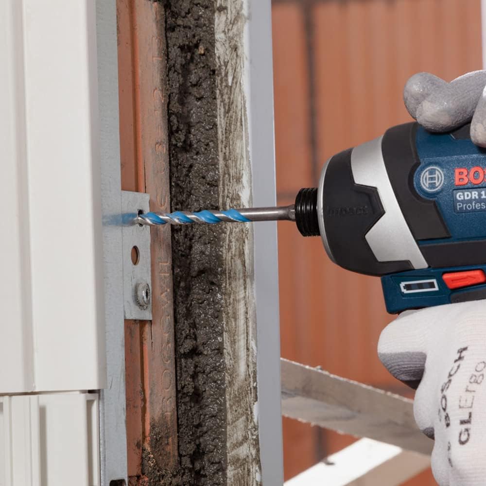 Bosch Professional 8 tlg. Impact Control Mehrzweckbohrer Set (Pick and Click, HEX-9, Zubehör Schlags