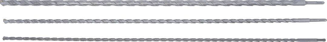 BGS Diy 2012 | Mauer-Durchbruch-Bohrer-Satz | SDS-Schaft | 12 / 16 / 24 mm | 3-tlg. 3-tlg. | 12 / 16