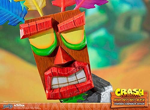First 4 Figures MINAKUST Aku Aku Crash Bandicoot (Mini Maske) Harz-Statue