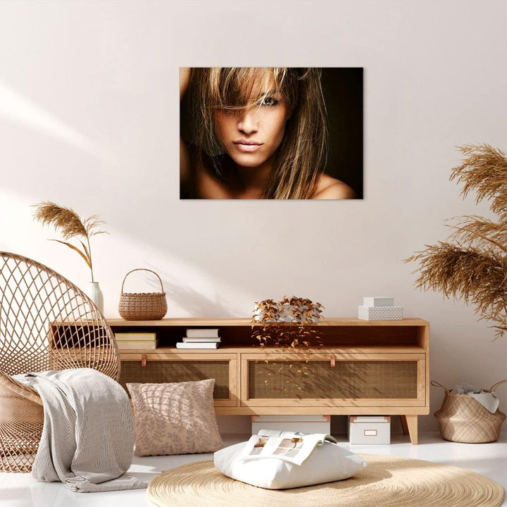 Bilder auf Leinwand Weiblich mode modell nackt Leinwandbild 70x50cm Wandbilder Dekoration Wohnzimmer