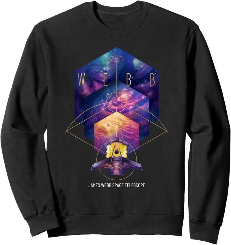 James Webb Space Teleskop Space Exploration Sweatshirt