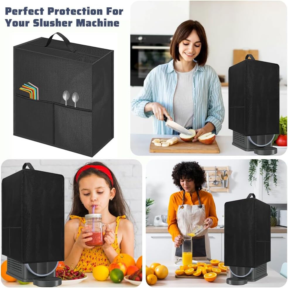 Slushi Maschine Abdeckung, 48 x 20 x 43 cm 600D-Nylonmaterial wasserdichte Abdeckung Slush Maschine