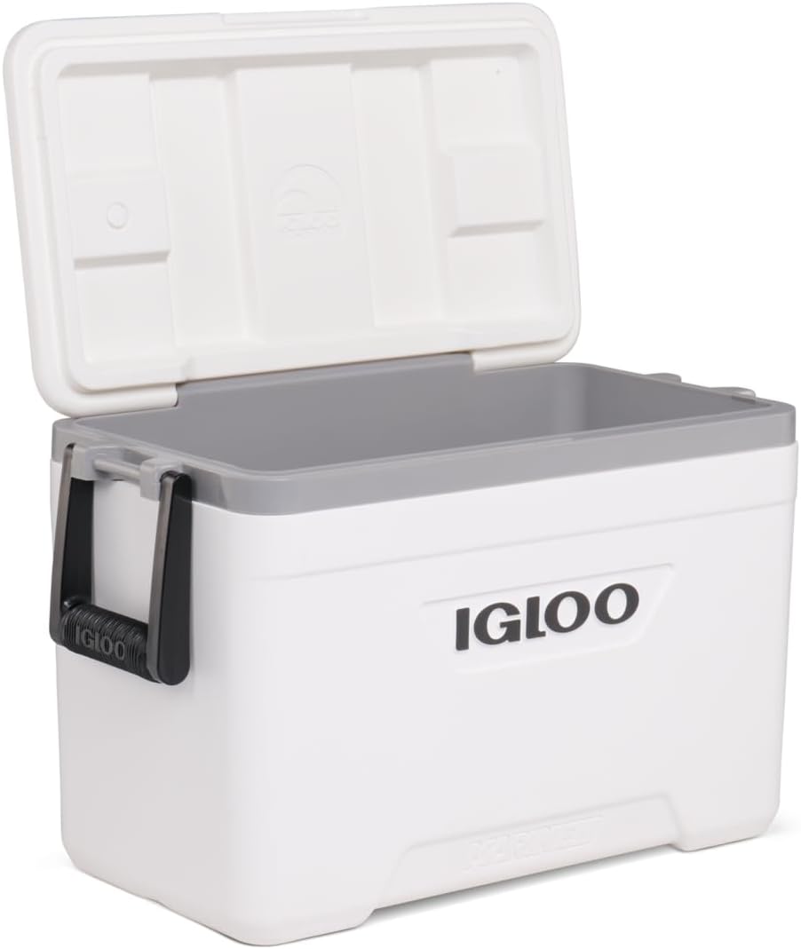 Igloo Marine Ultra 25 Qt Cooler - Passive Kühlbox 23L THERMECOOL - Weiss | THERMECOOL-Isolierung - U