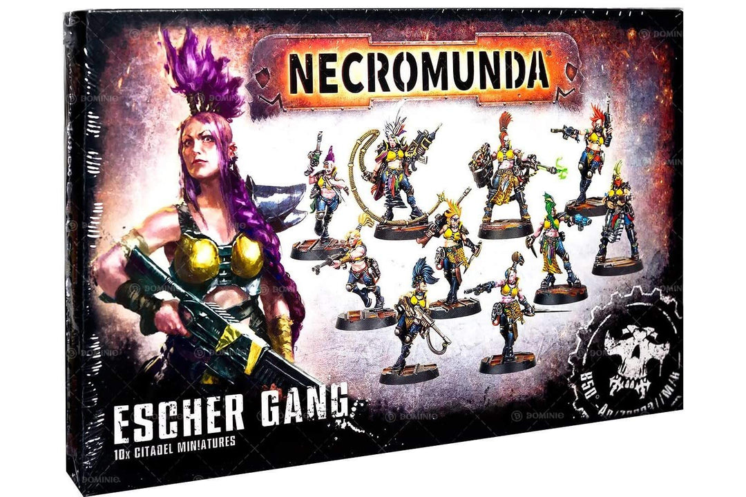 Games Workshop 99120599004 Necromunda Escher Gang Miniatur, Black