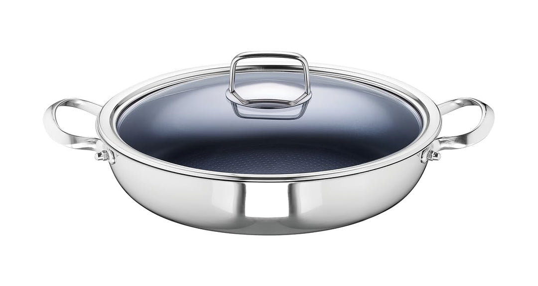 Schulte-Ufer Romana i Schmorpfanne XXStrong, Edelstahl, Silber, 28cm
