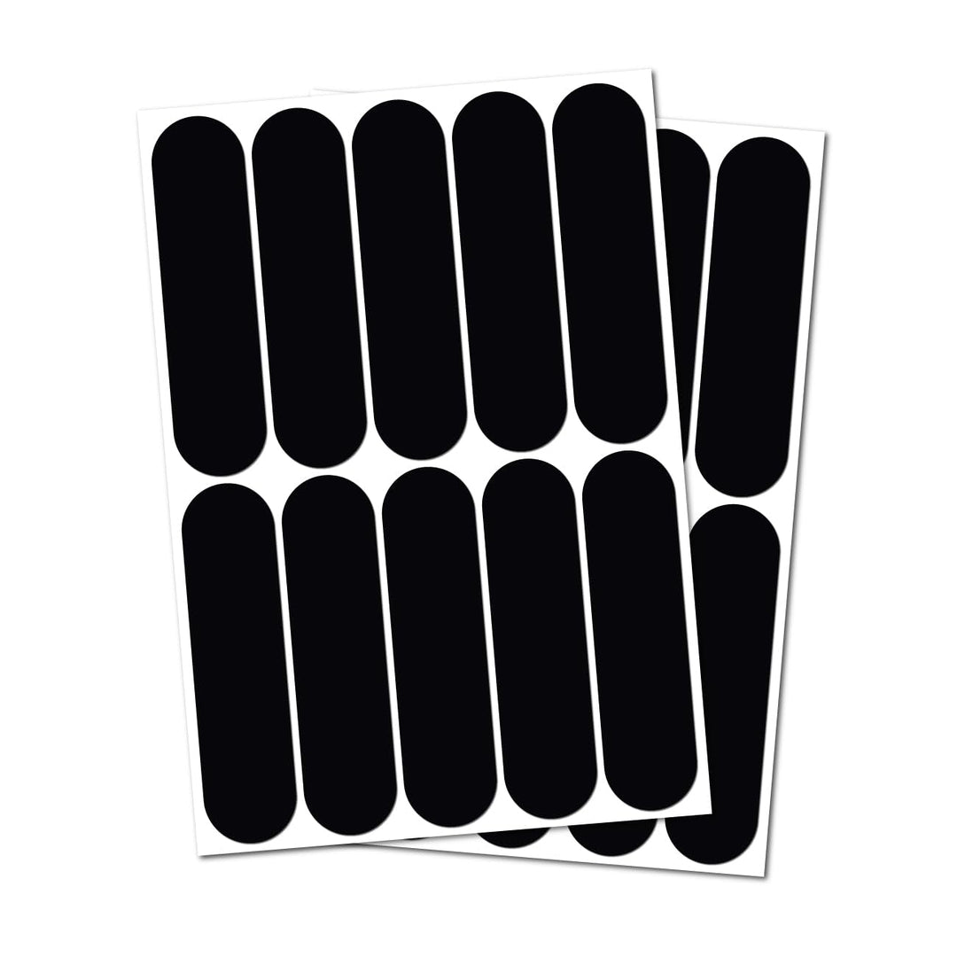 B REFLECTIVE - 2 x Set Aufkleber Retro Reflektierende Aufkleber Motorradhelm, Fahrrad, Roller,... –