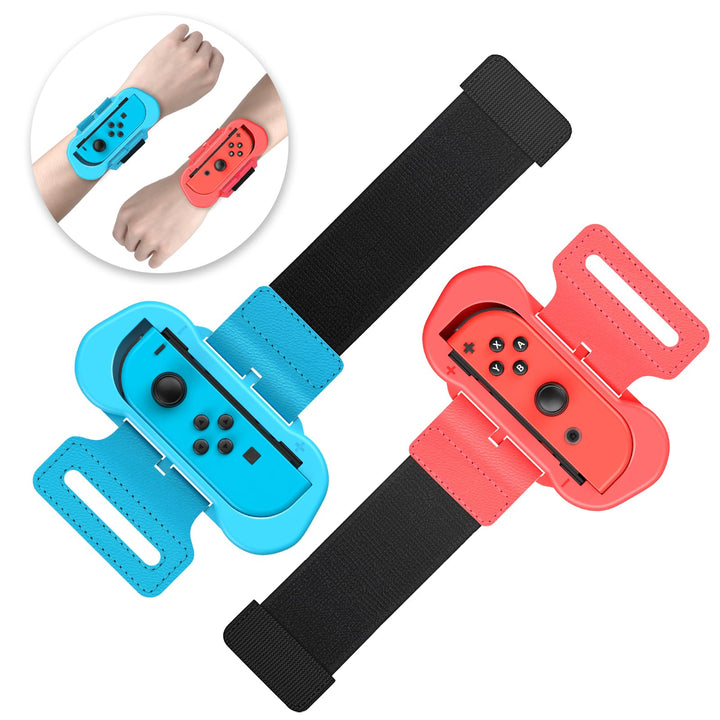 Armbänder für Just Dance Switch 2025 2024 2023 2022 2021 für Zumba Burn It Up - Verstellbarer Elasti