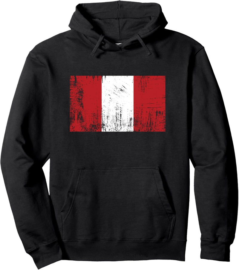 Peru Fahne Peruanische Flagge Geschenk Fussball-Fan Sport Pullover Hoodie