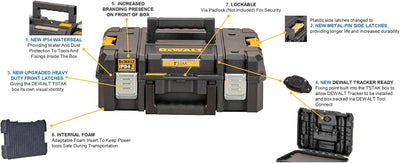 DEWALT multiusos TSTAK II Multicolor One size