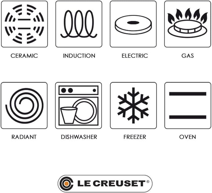 LE CREUSET, Gusseisen, Mist Grey,