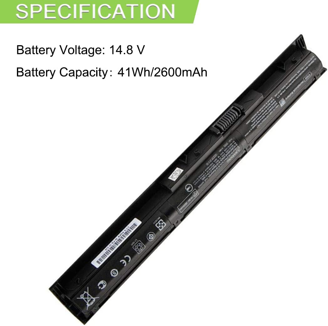 XITAIAN 2850mAh 14.8V 41Wh VI04 Ersatz Laptop Akku für HP Envy 14 15 17 Pavilion 15 17 ProBook 440 4