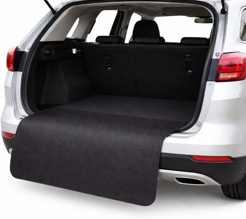 BigDean Ladekantenschutz Kofferraum 100x70 cm – Kofferraumschutz Auto Hund, Stossstangenschutz & Kof