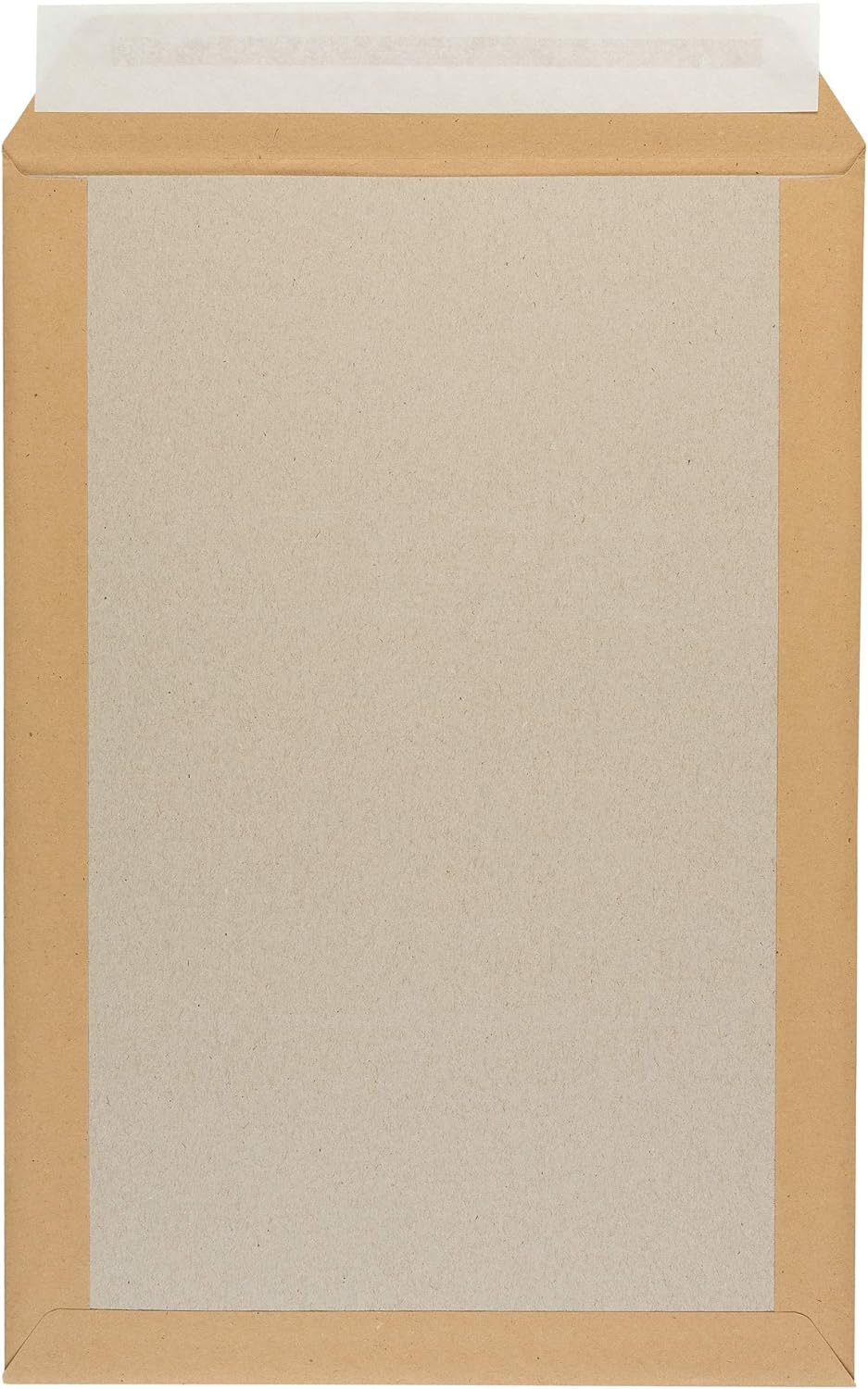 Idena 10248 - Versandtaschen DIN B4 mit Papprückwand, 100 Stück haftklebend, Umschläge ohne Fenster,