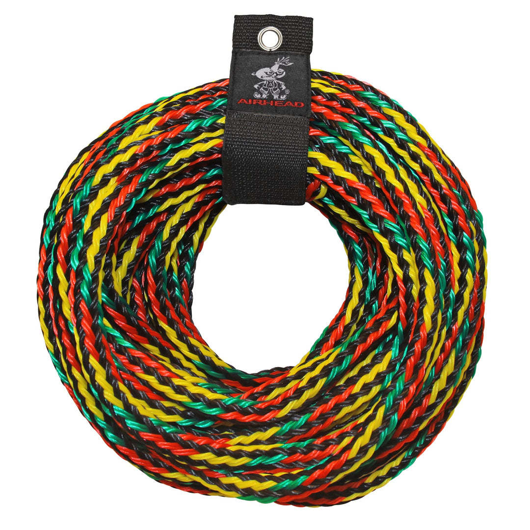 Airhead Tow Rope for 1-6 Rider Towable Tubes, 1 Section, Multiple 1-4 Rider, 1-4 Rider