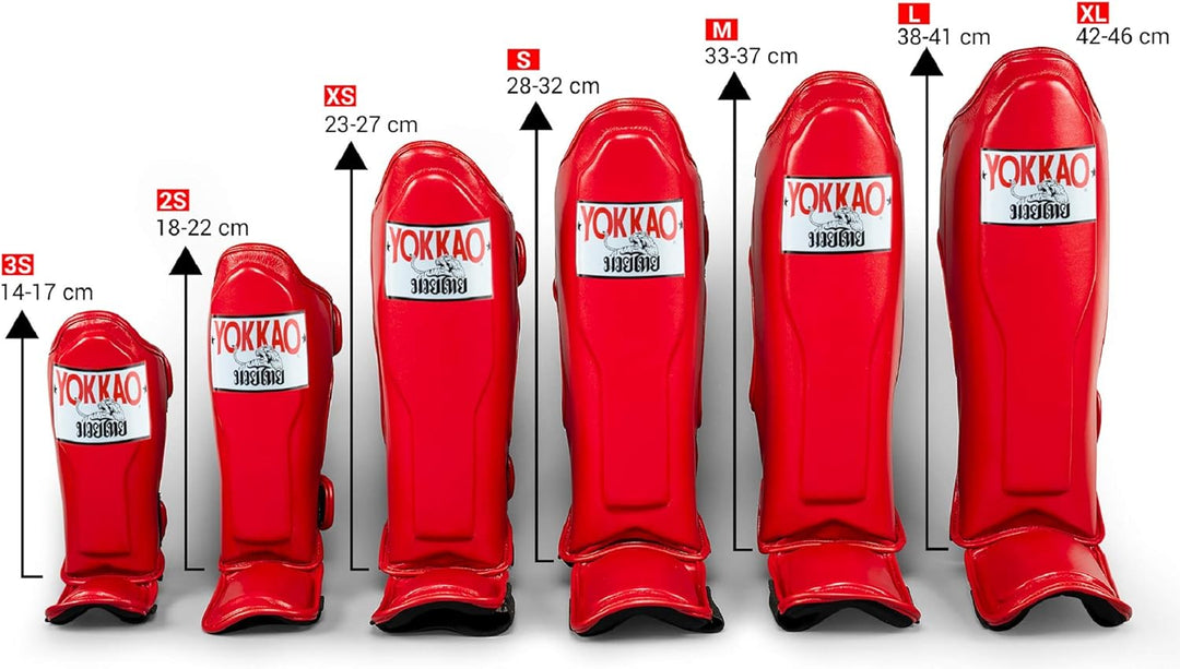 Yokkao Muay Thai Boxing Shin Guards L Matrix Shinguards Mango, L Matrix Shinguards Mango