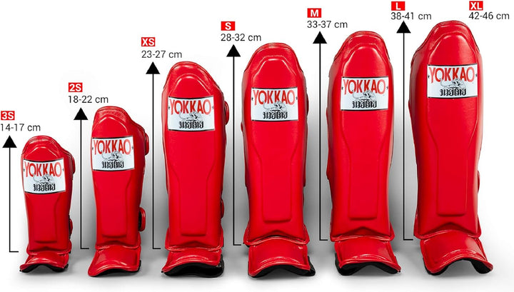 Yokkao Muay Thai Boxing Shin Guards L Matrix Shinguards Mango, L Matrix Shinguards Mango