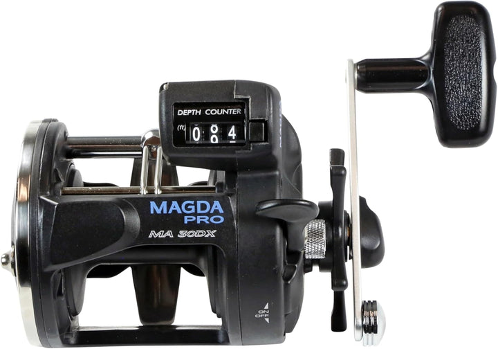 Okuma Magda Pro Line Counter Levelwind Schlepprolle MA-15DX, MA-15DX
