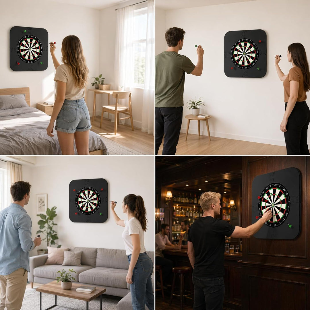 Dartscheibe Schutzring, Wandschutz für Dartboard, Eva Dartscheibe Umrandung, Surround Auffangring Da