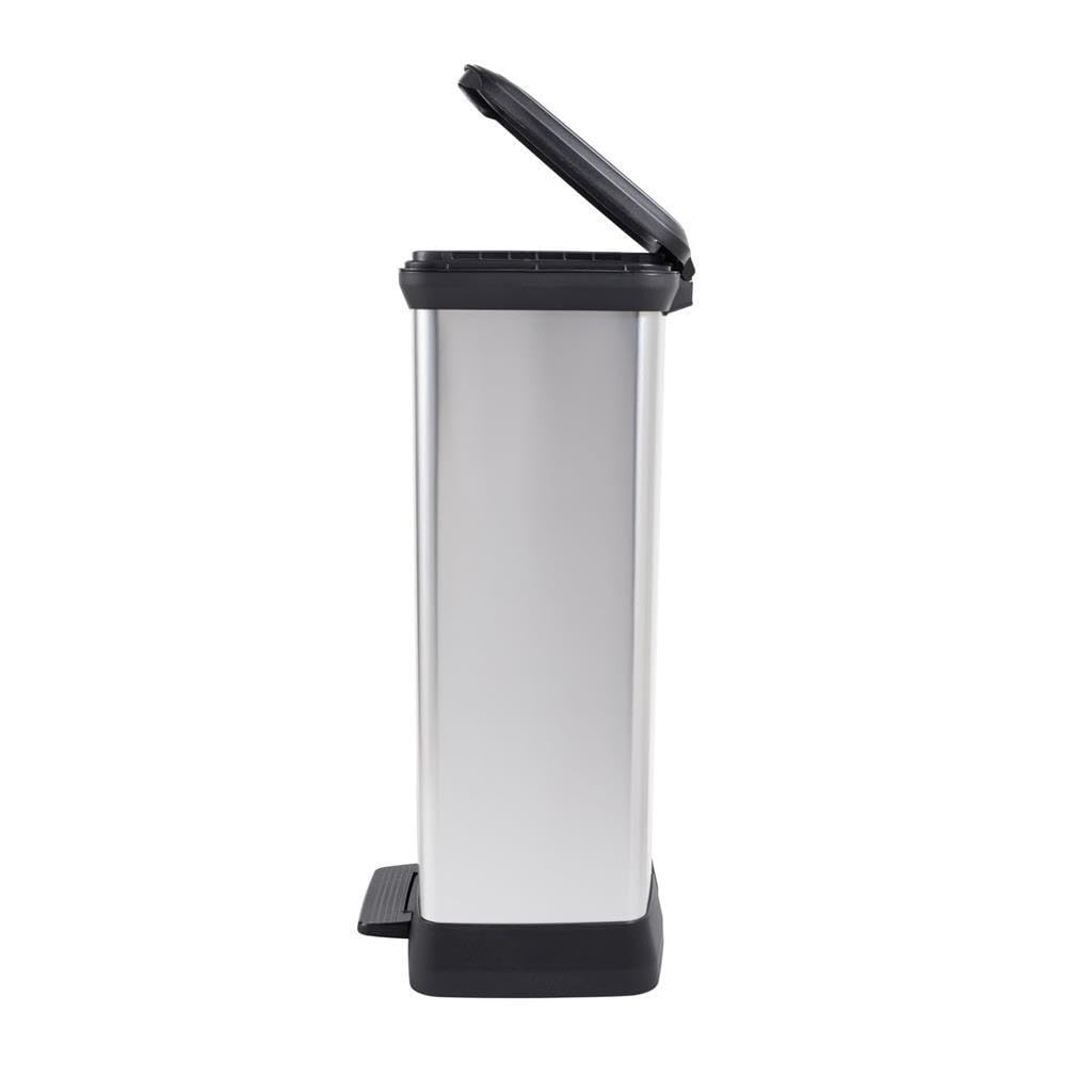 Keter | Decobin Duo 23L/23L Zilver metallic (1412026)