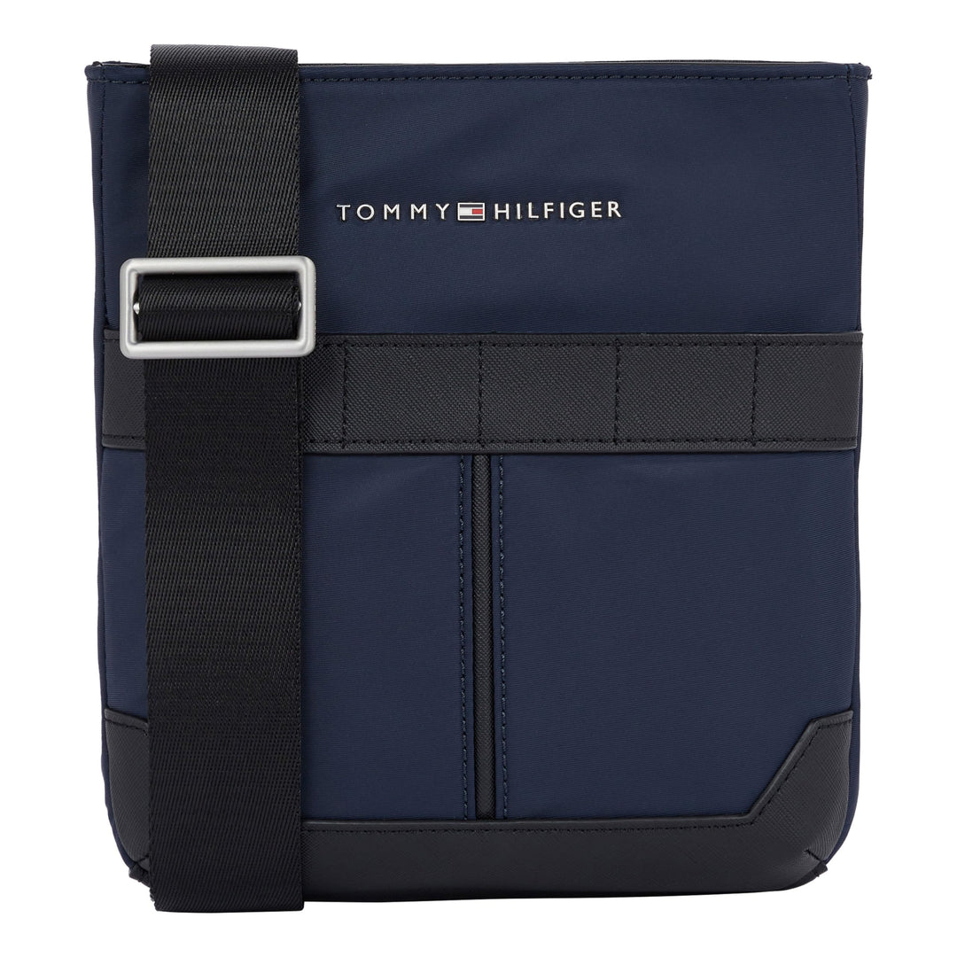 Tommy Hilfiger Herren Hochgezogenes Mini-Crossover aus Nylon Crossovers Space Blue, Space Blue