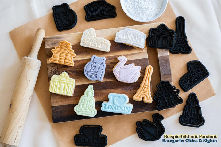Keksausstecher Set 404 & HTTP Cookies – Nerd-Geschenk für Webdesigner & Programmierer – zweiteilig m