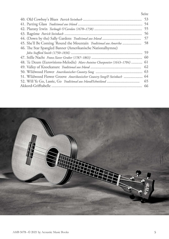 Uke's Finest: Irish, Folk, Classic, Ragtime, Blues, X-Mas and more. Für Ukulele in Low G-Stimmung. N